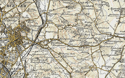 Old map of Townsend in 1902