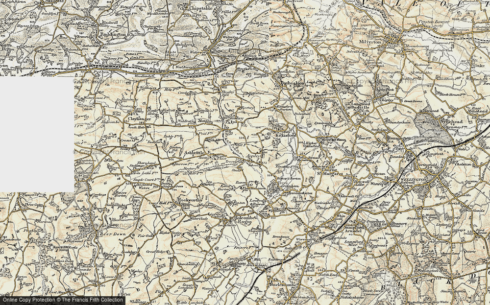 Old Map of Tracebridge, 1898-1900 in 1898-1900