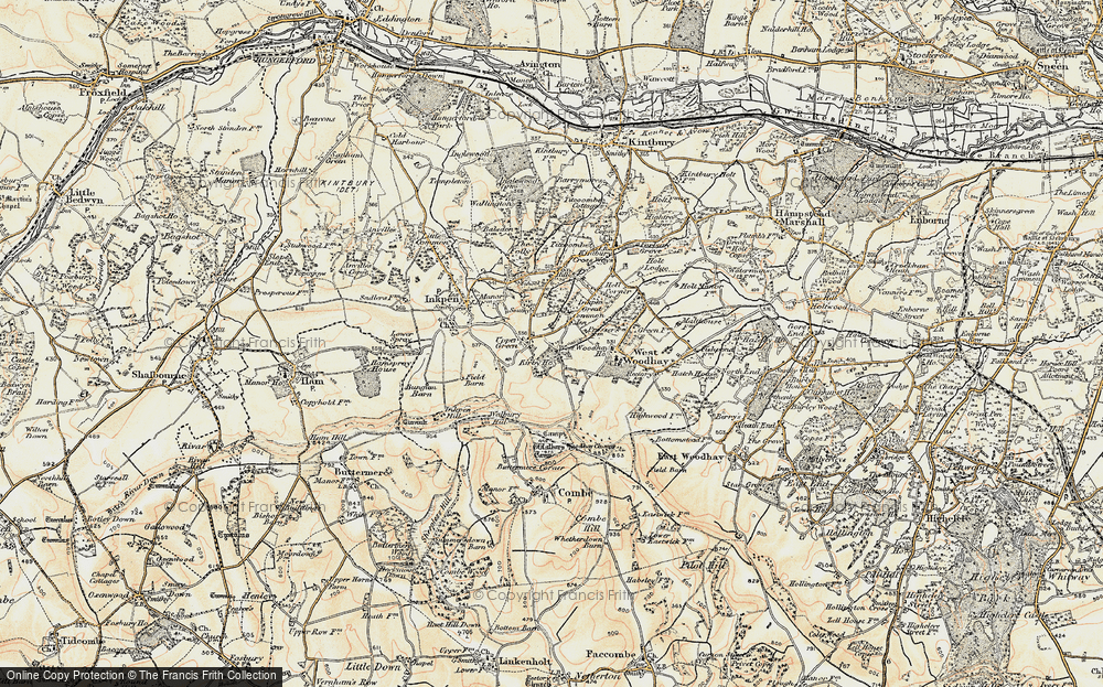 Old Map of Trapshill, 1897-1900 in 1897-1900