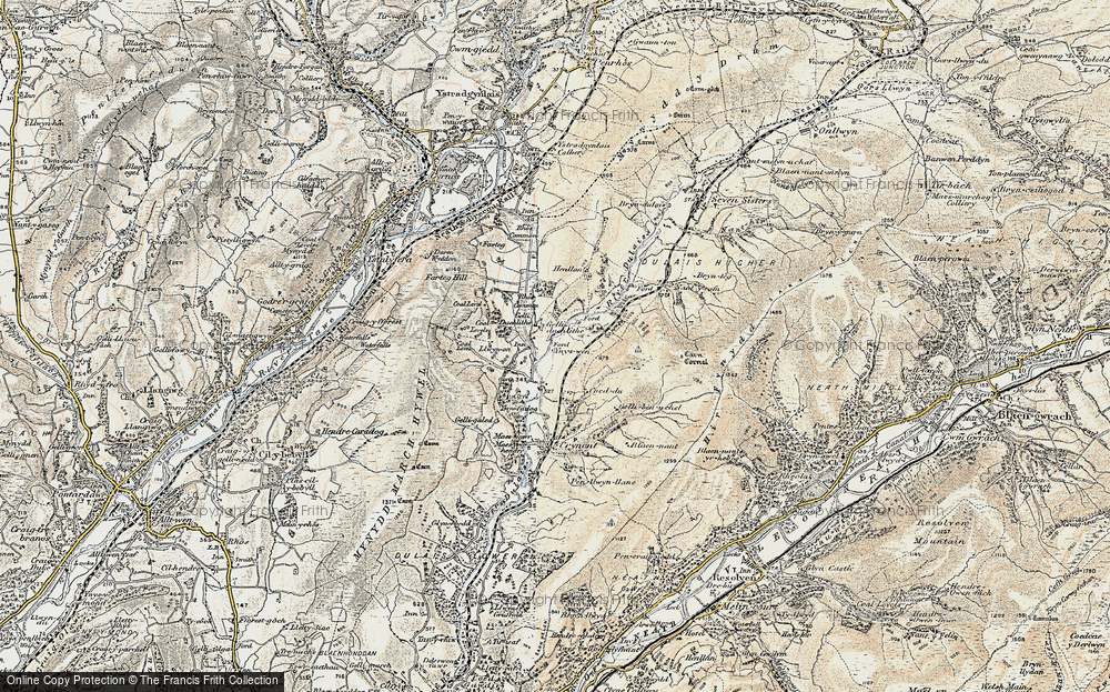 Old Map of Tre-Forgan, 1900-1901 in 1900-1901