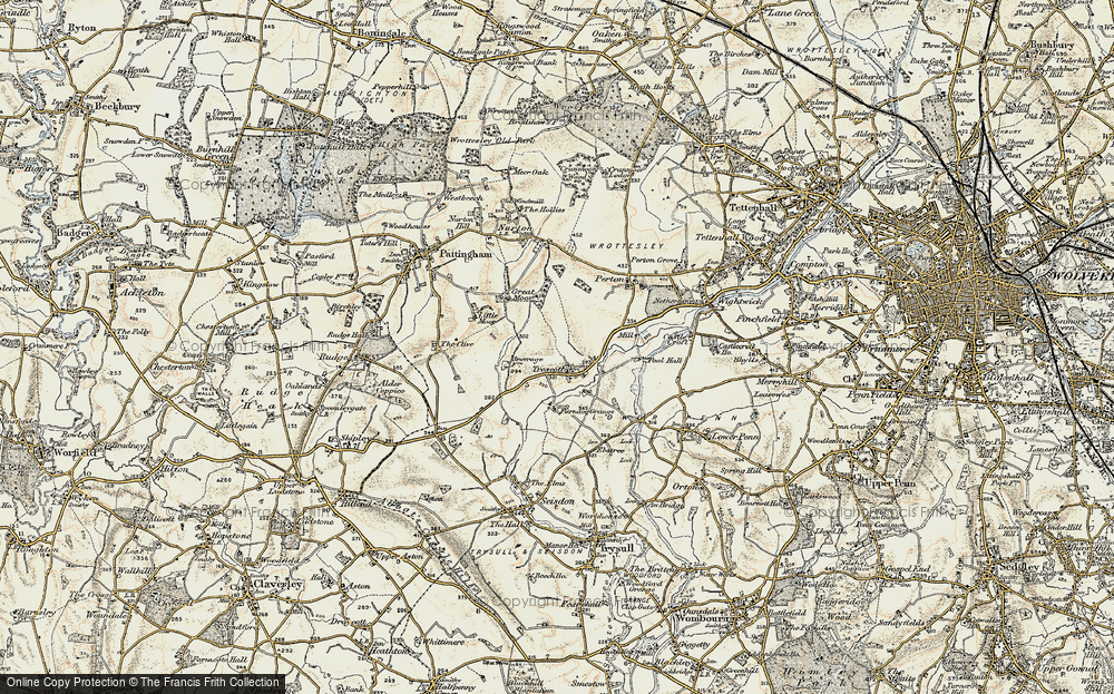 Old Map of Trescott, 1902 in 1902
