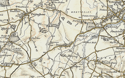 Old map of Trescott in 1902