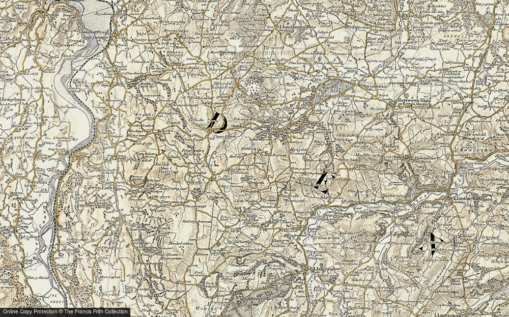Old Map of Trofarth, 1902-1903 in 1902-1903