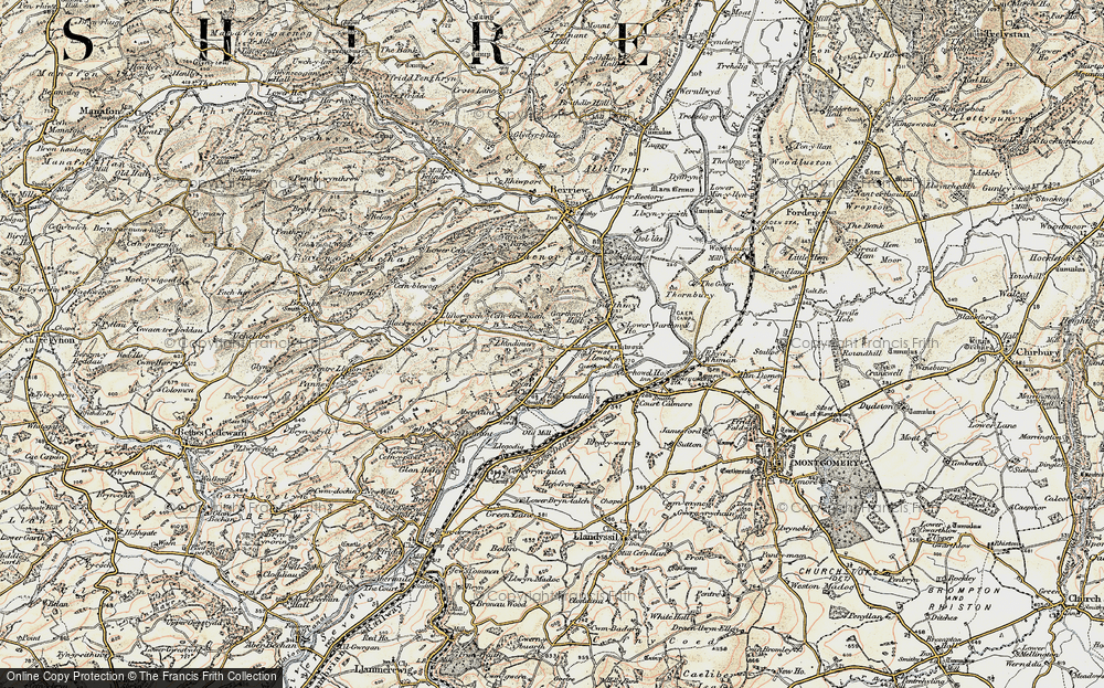Old Map of Trwstllewelyn, 1902-1903 in 1902-1903