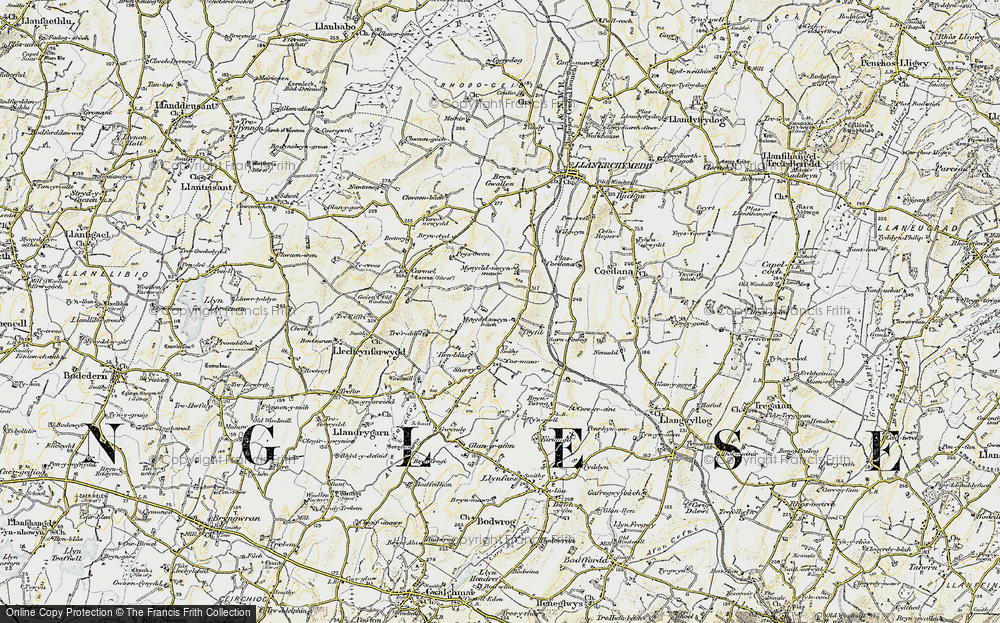 Old Map of Tryfil, 1903-1910 in 1903-1910