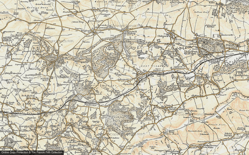 Old Map of Tuckingmill, 1897-1899 in 1897-1899