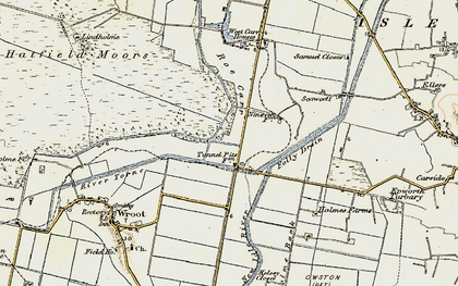 Old map of Tunnel Pits in 1903
