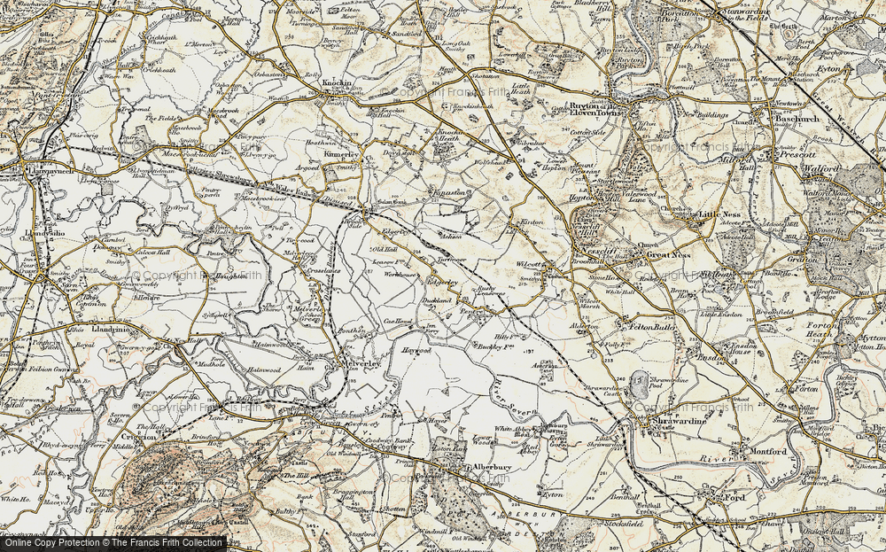 Old Map of Turfmoor, 1902 in 1902