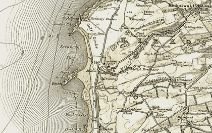 Old map of Balkenna Isle in 1905