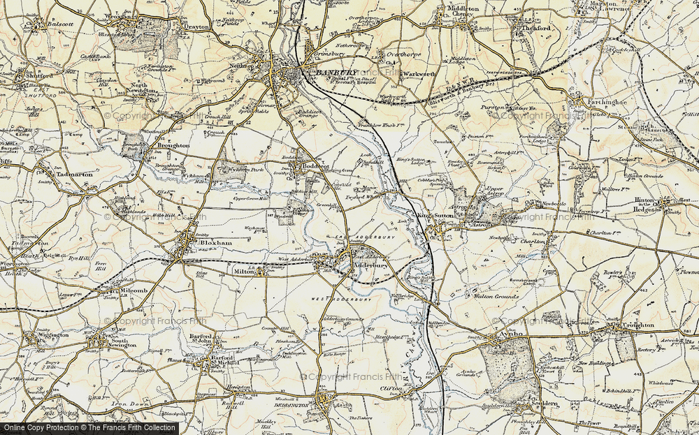 Old Map of Twyford, 1898-1901 in 1898-1901