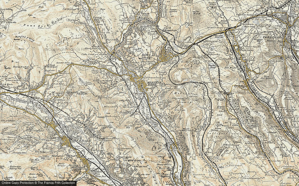 Old Map of Twynyrodyn, 1899-1900 in 1899-1900