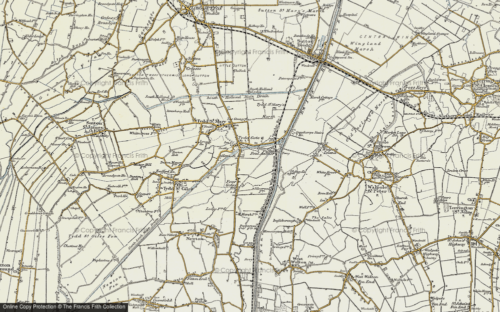 Tydd Gote, 1901-1902