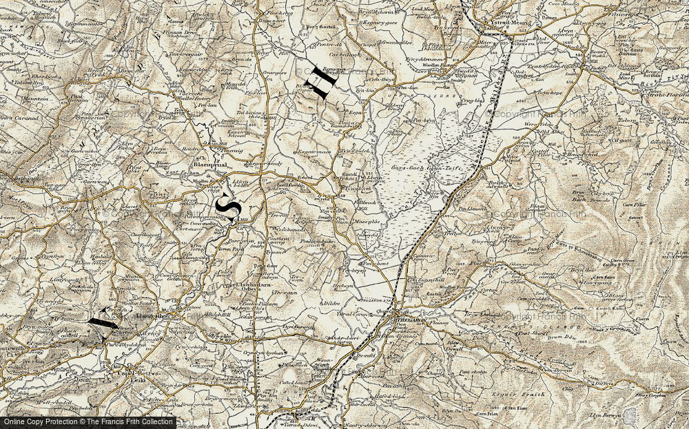 Old Map of Tyn'reithin, 1901-1903 in 1901-1903