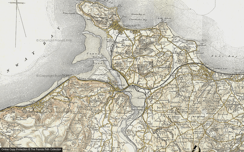 Old Map of Tywyn, 1902-1903 in 1902-1903