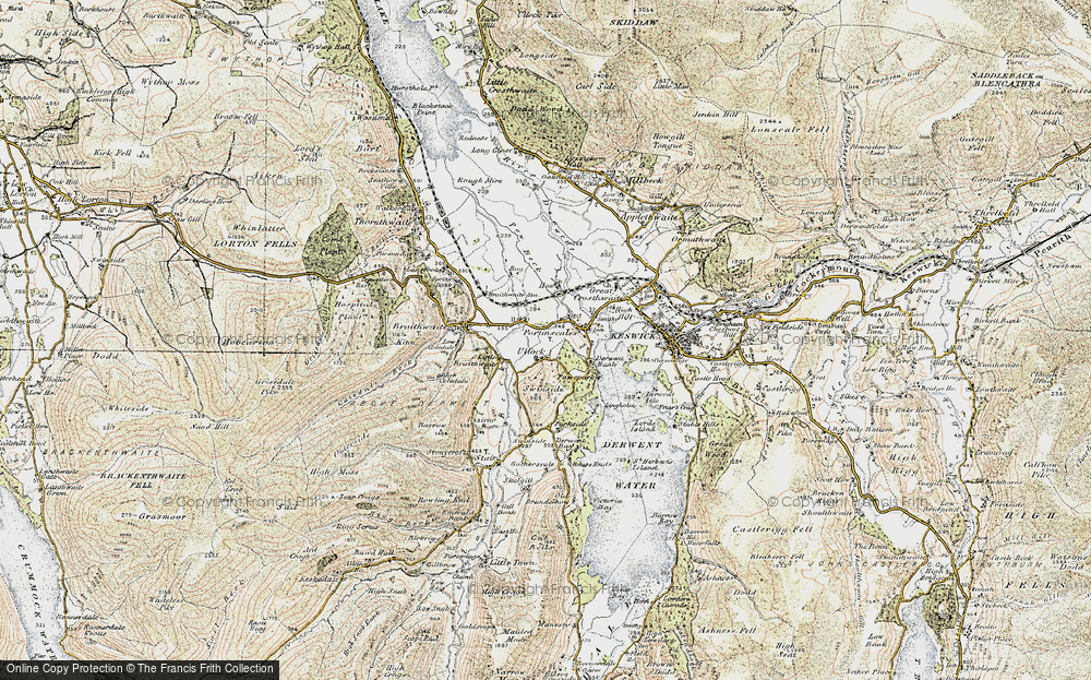 Old Map of Ullock, 1901-1904 in 1901-1904