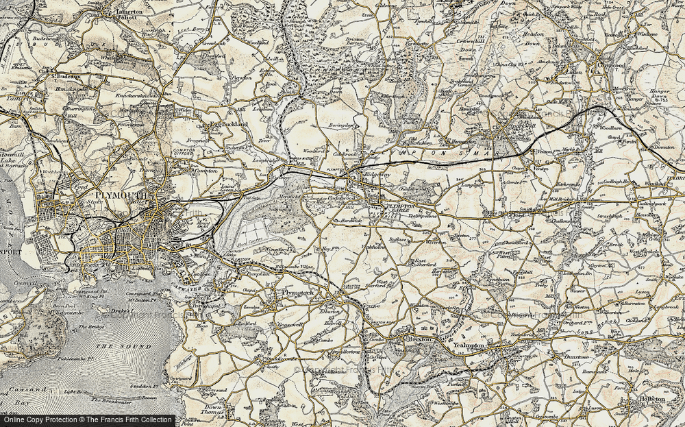Old Map of Underwood, 1899-1900 in 1899-1900