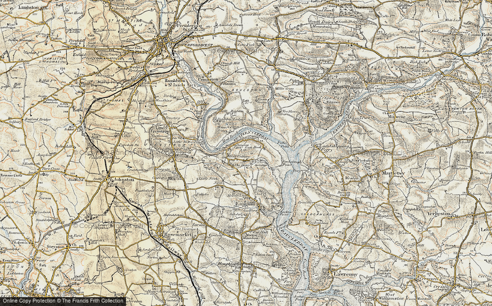 Old Map of Underwood, 1901-1912 in 1901-1912