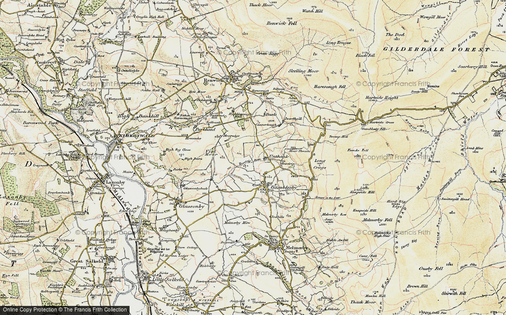 Unthank, 1901-1904