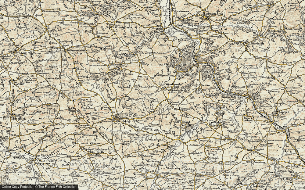 Upcott, 1899-1900