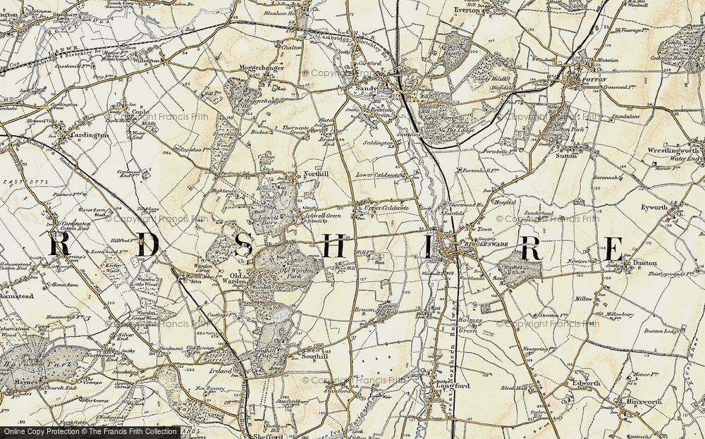 Upper Caldecote, 1898-1901
