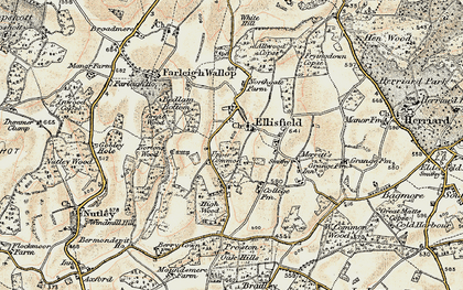 Old map of Upper Common in 1897-1900