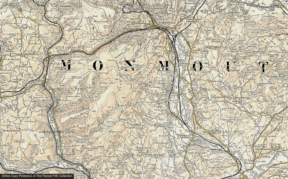 Upper Cwmbran, 1899-1900