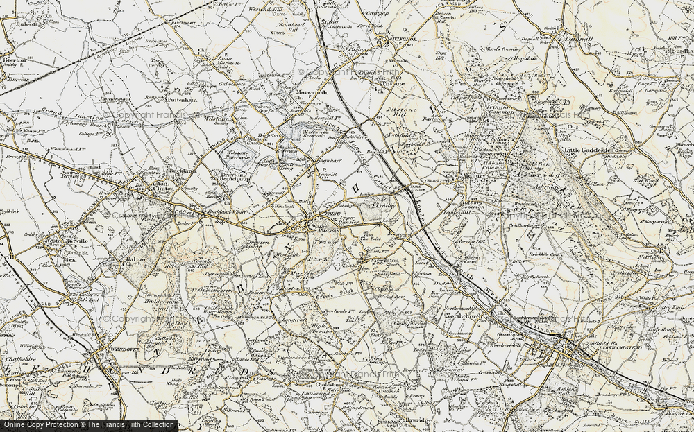 Old Map of Upper Dunsley, 1898 in 1898