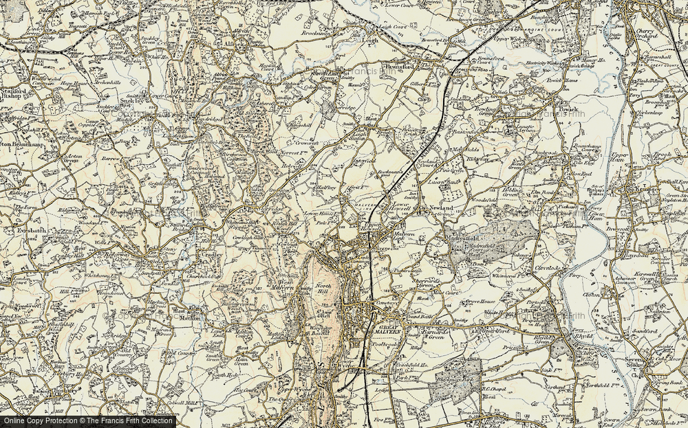 Old Map of Upper Howsell, 1899-1901 in 1899-1901