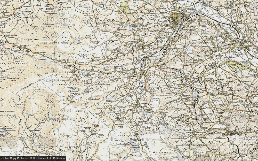 Old Map of Upper Marsh, 1903-1904 in 1903-1904