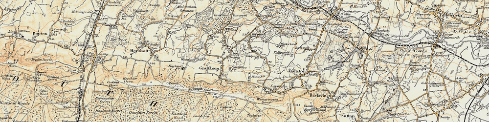 Old map of Upper Norwood in 1897-1900