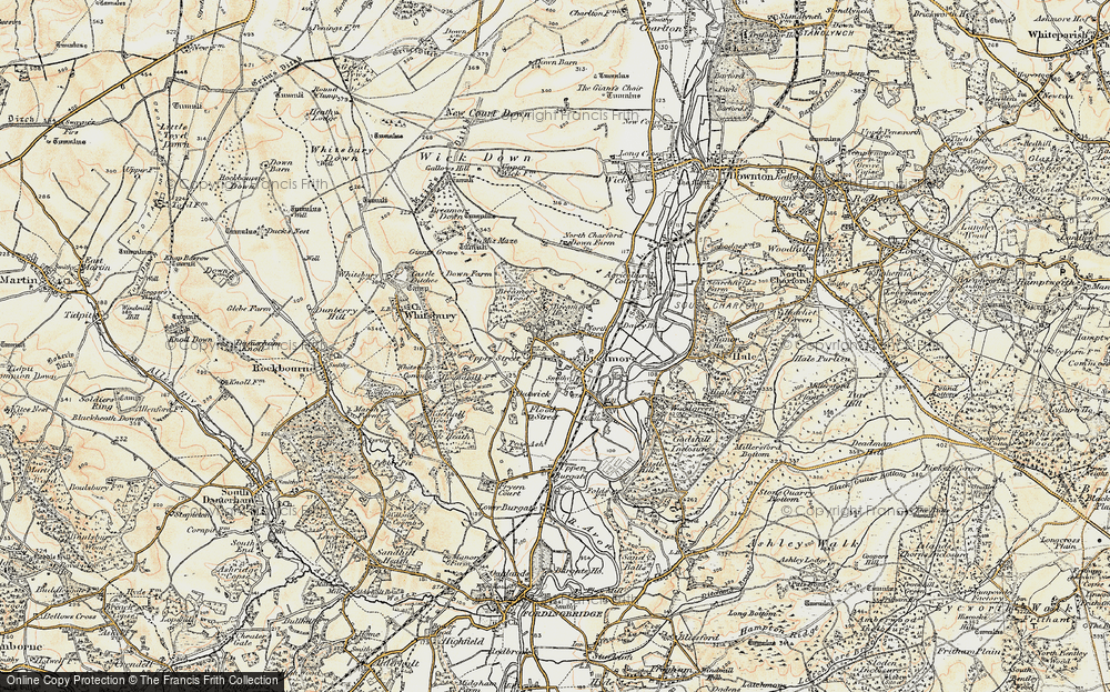 Old Map of Upper Street, 1897-1909 in 1897-1909