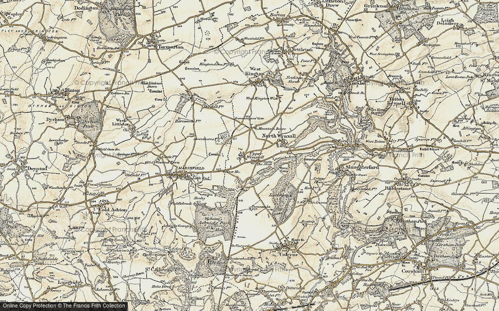 Upper Wraxall, 1898-1899