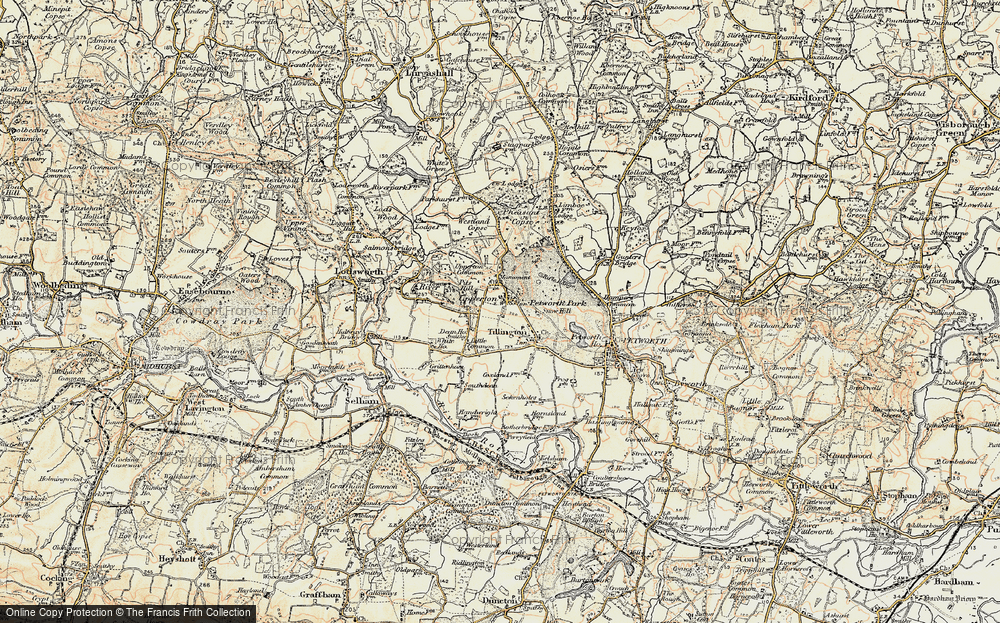 Old Map of Upperton, 1897-1900 in 1897-1900