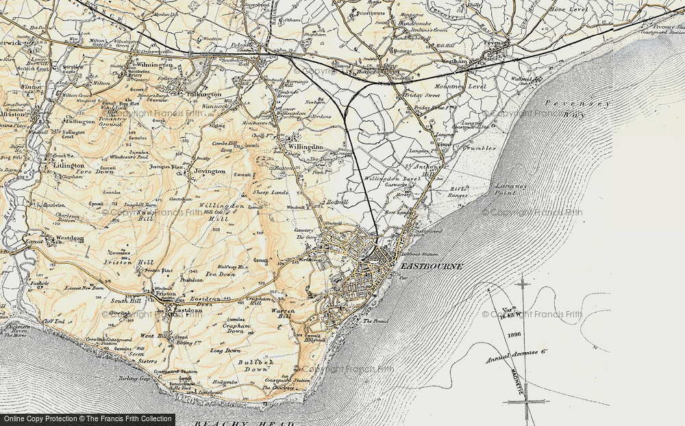 Old Map of Upperton, 1898 in 1898