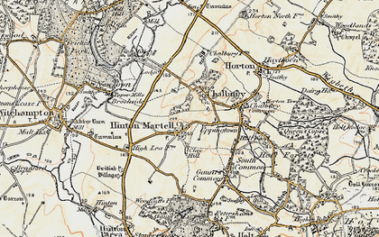 Old map of Uppington in 1897-1909