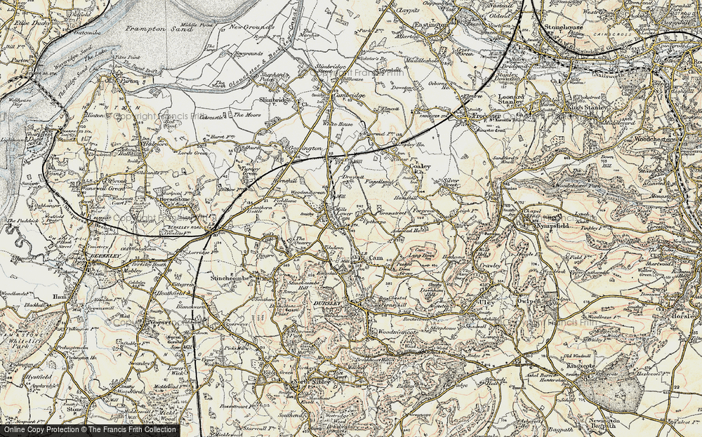 Old Map of Upthorpe, 1898-1900 in 1898-1900