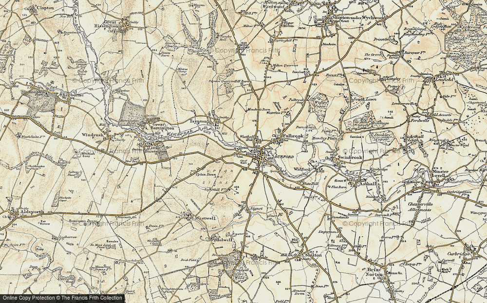 Old Map of Upton, 1898-1899 in 1898-1899