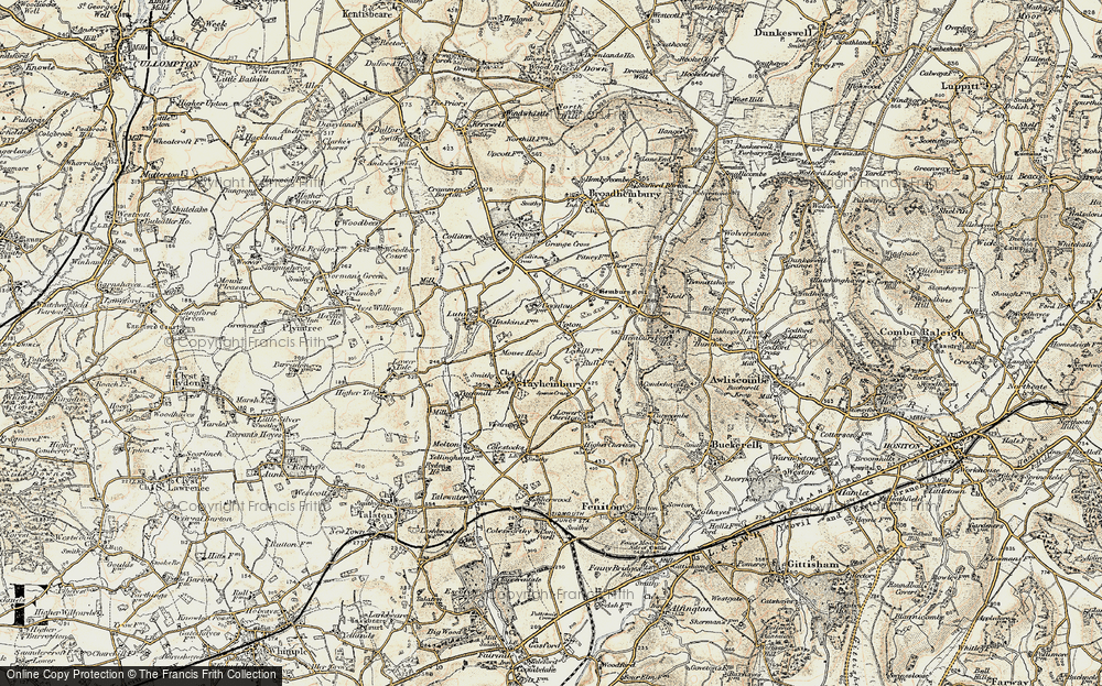 Old Map of Upton, 1898-1900 in 1898-1900