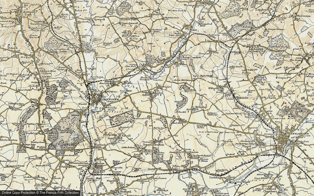 Old Map of Upton, 1899-1902 in 1899-1902