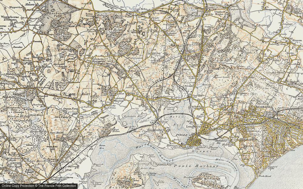 Old Map of Upton, 1899-1909 in 1899-1909