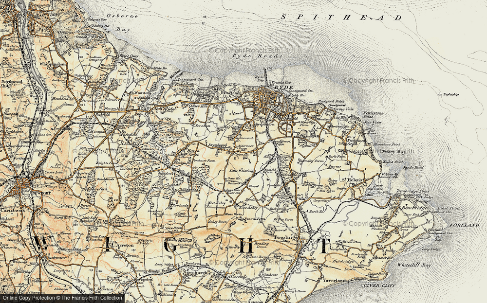 Old Map of Upton, 1899 in 1899