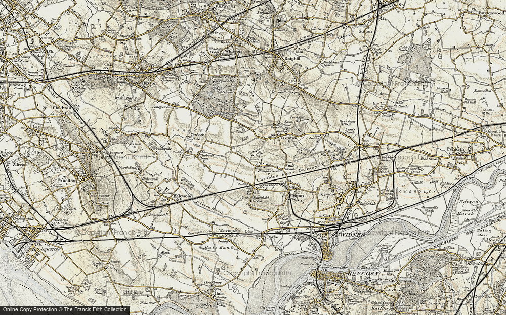 Old Map of Upton, 1902-1903 in 1902-1903