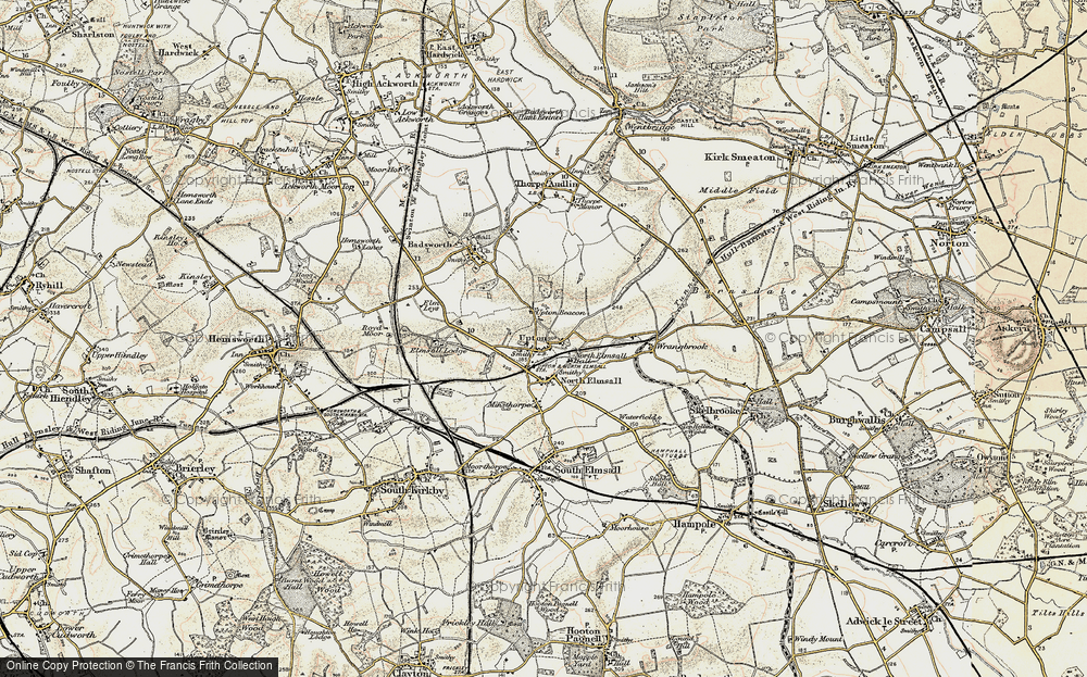 Old Map of Upton, 1903 in 1903