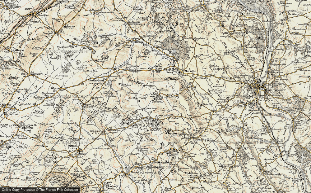 Upton Cressett, 1902