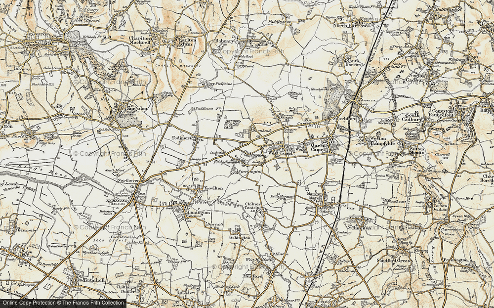 Old Map of Urgashay, 1899 in 1899