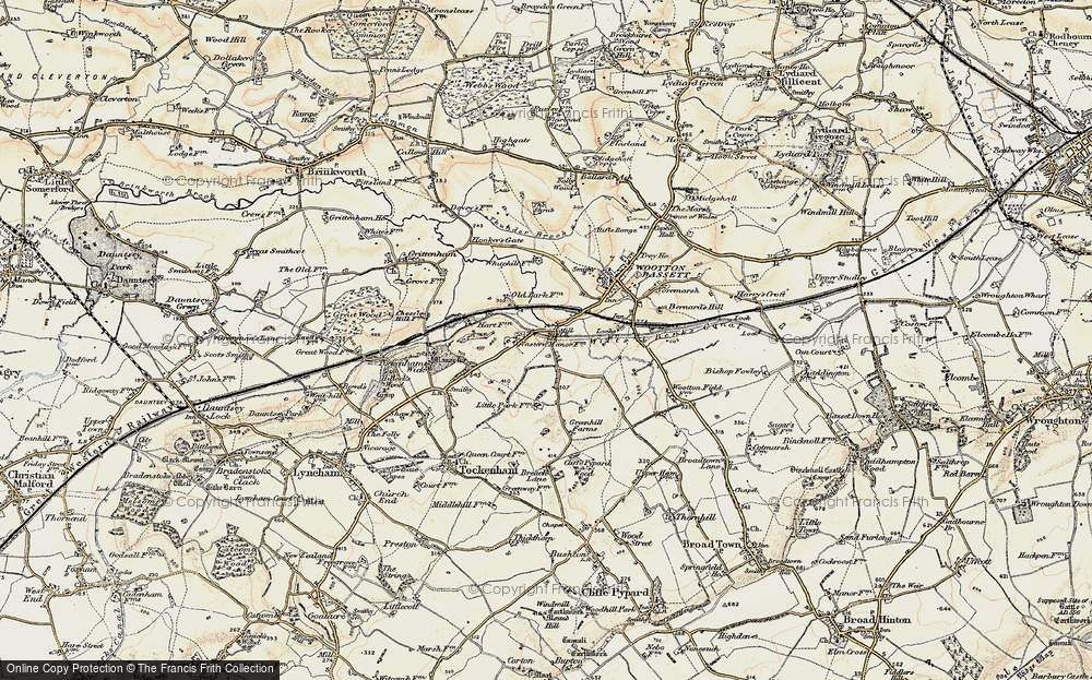 Old Map of Vastern, 1898-1899 in 1898-1899