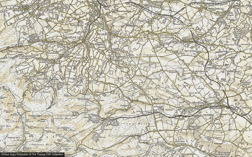 Old Map of Victoria, 1903 in 1903
