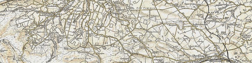 Old map of Victoria in 1903