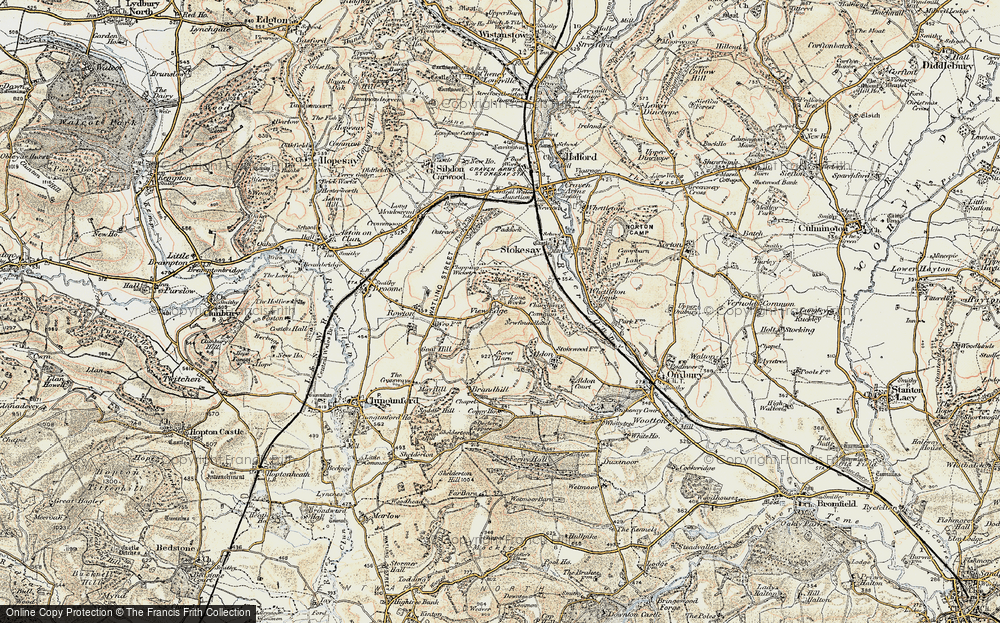 Old Map of View Edge, 1901-1903 in 1901-1903