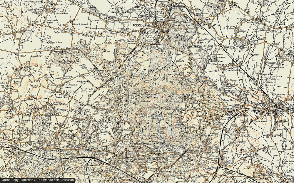 Old Map of Village, The, 1897-1909 in 1897-1909